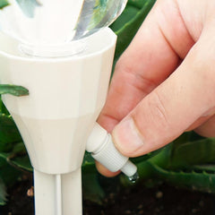 Automatic Watering Device Gray Plastic Drip Watering Device