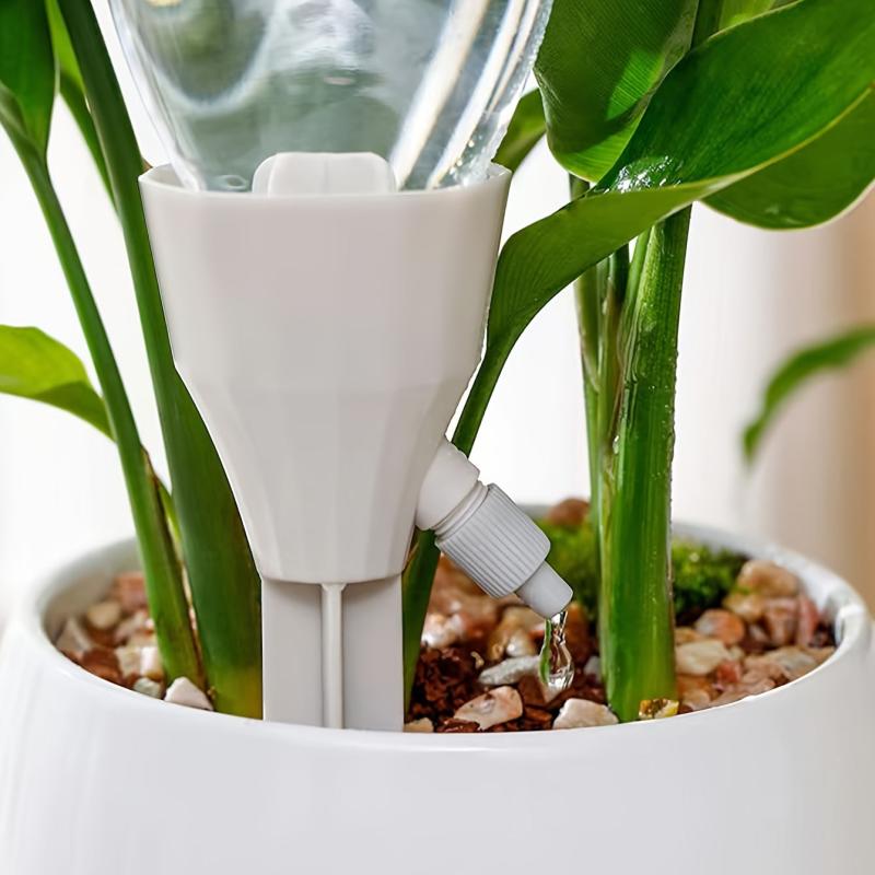 Automatic Watering Device Gray Plastic Drip Watering Device