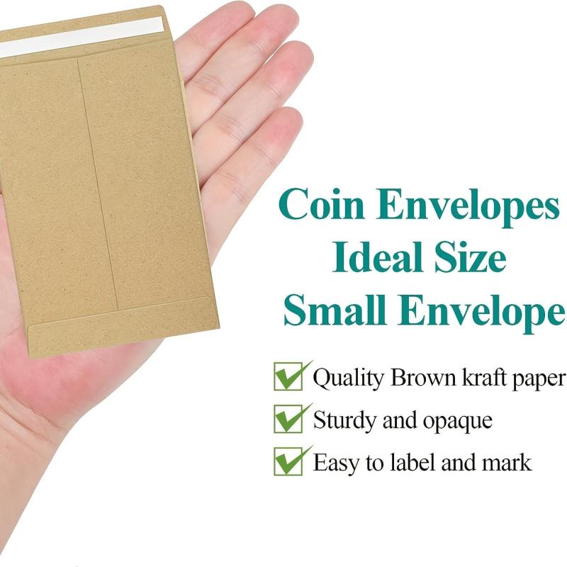 20pcs Seed Envelopes Resealable Self Sealing Paper Seed Envelopes