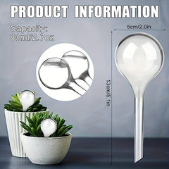 8pcs Plant Bulbs Watering Dispenser 2inch Size 80ml Automatic Plant Waterers