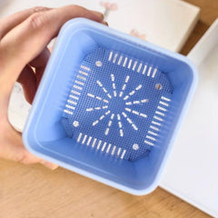 50/100pcs Flower Pot Hole Mesh Pad Bonsai Pot Bottom Grid Mat Mesh Plant Pot Dra