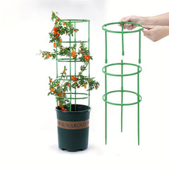 Spliced Flower Holder Support Rod Leaf Guard Plant Potted Orchid H