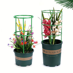 Spliced Flower Holder Support Rod Leaf Guard Plant Potted Orchid H