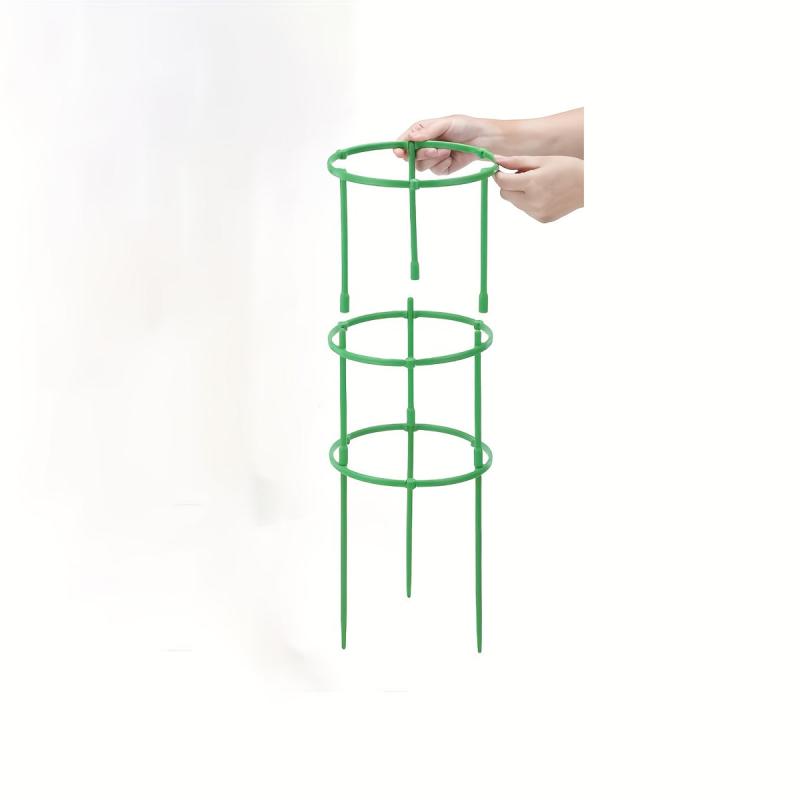Spliced Flower Holder Support Rod Leaf Guard Plant Potted Orchid H