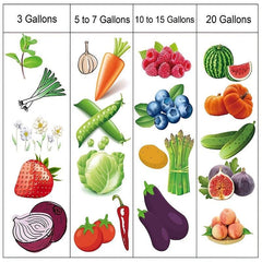 NonWoven Aeration Fabric Pots - Grow Your Own Fruits and Veggies