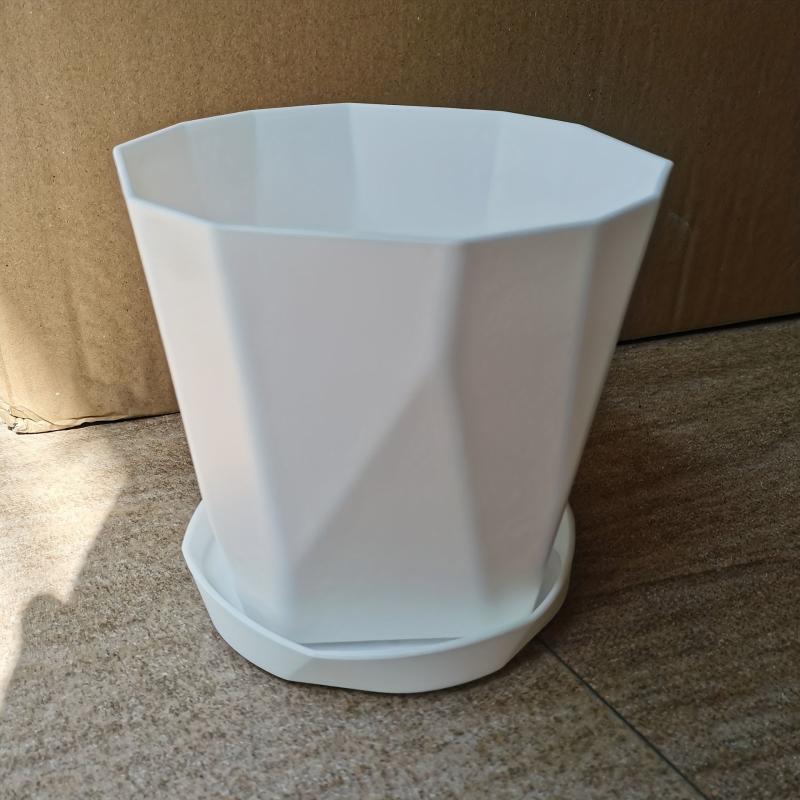 3pcs Geometric Succulent Planters Set Modern Flower Pots for Outdoor Decor