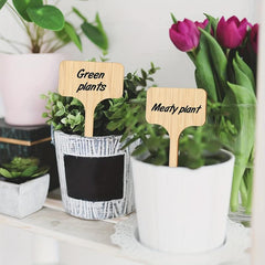 10pcs Bamboo Plant Labels Garden Plant Markers Outdoor Plant Markers