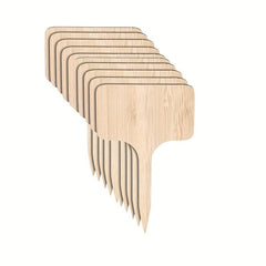 10pcs Bamboo Plant Labels Garden Plant Markers Outdoor Plant Markers