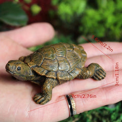 Cute Turtle Figurine for Garden Balcony Decoration
