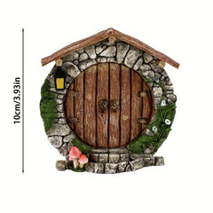 Fairy Gate Wooden Landscape Decoration Outdoor Crafts