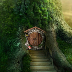 Fairy Gate Wooden Landscape Decoration Outdoor Crafts