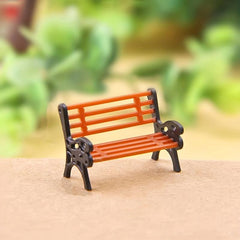 Park Reclining Chair Small Seat Succulent Micro Landscape Ornament