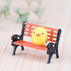 Park Reclining Chair Small Seat Succulent Micro Landscape Ornament