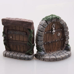 Miniature Outdoor Doors and Windows for Home Decor