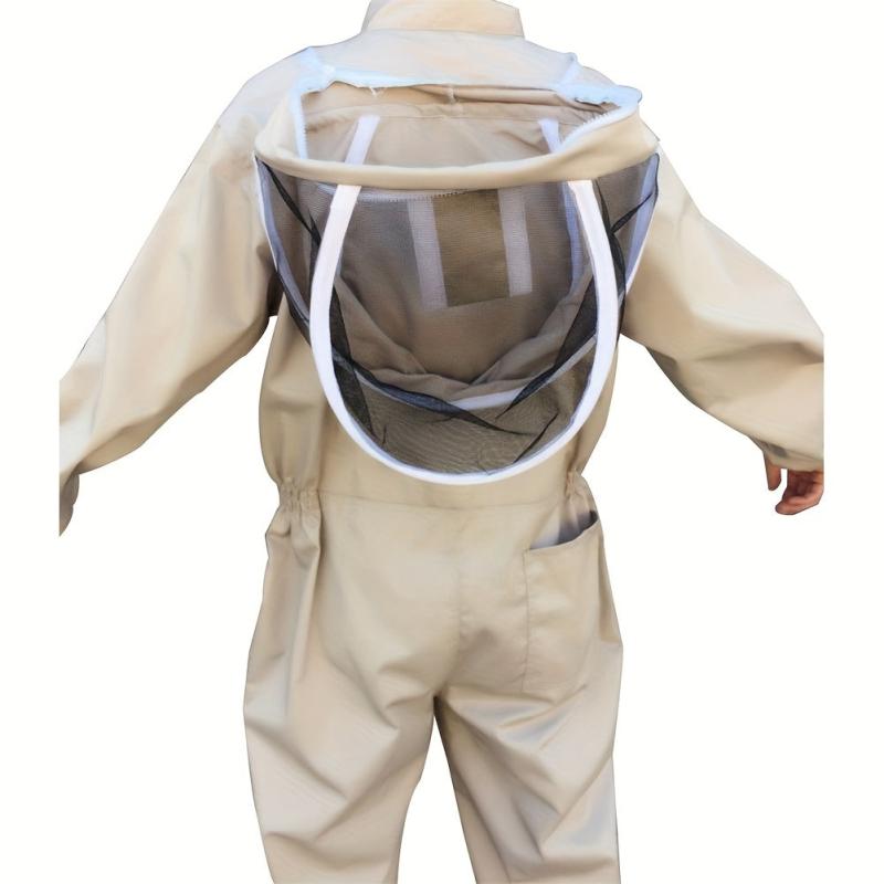 Beekeeping Suit Full Body Protection with Fencing Veil
