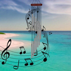 Wind Chimes With 12 Aluminum Alloy Tubes & Hook Suncatchers