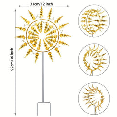 Metal Wind Spinner Outdoor Decor Yard Patio Lawn Garden Fall Decor