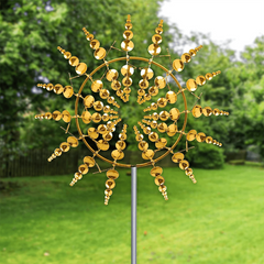 Metal Wind Spinner Outdoor Decor Yard Patio Lawn Garden Fall Decor
