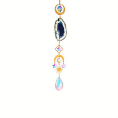 6pcs Crystal Suncatcher Indoor Window Hanging Sun Catchers With Prisms