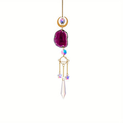 6pcs Crystal Suncatcher Indoor Window Hanging Sun Catchers With Prisms
