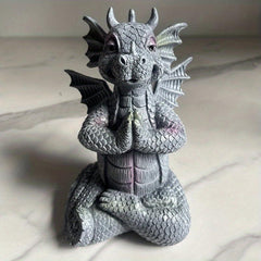 Dragon Statue Resin Ornament Patio Garden Decor