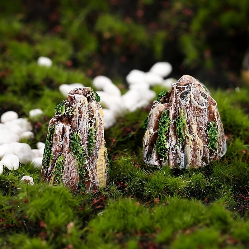 Resin Micro Landscape Ornaments for Aquarium or Sand Table