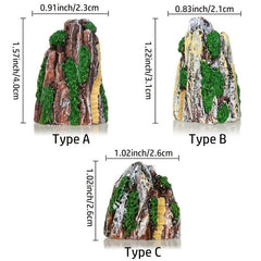 Resin Micro Landscape Ornaments for Aquarium or Sand Table