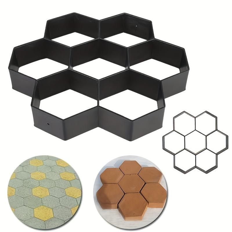 Garden Road Concrete Mold - Brick Stone Road Mold G Model