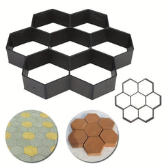Garden Road Concrete Mold - Brick Stone Road Mold G Model