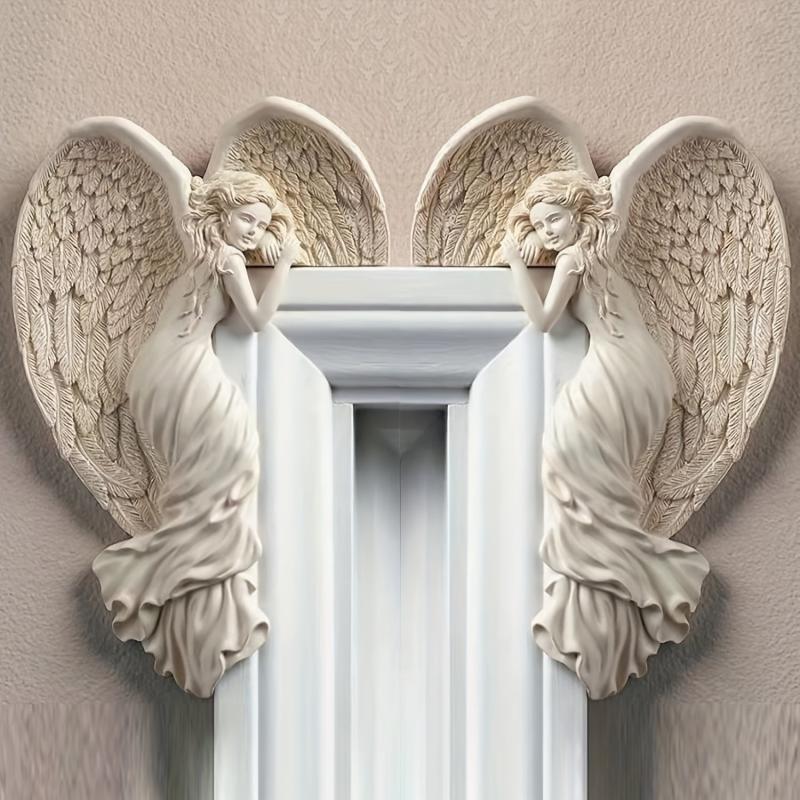 Resin Door Frame Decoration for Indoor Outdoor Garden Patio