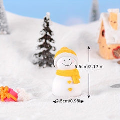 3Pcs Snowsuit Bonsai Dollhouse Landscape Ornaments