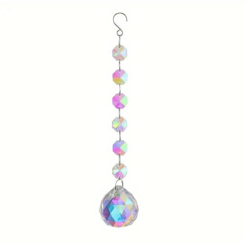 Crystal Suncatcher Window Hanging Rainbow Pendant Decor
