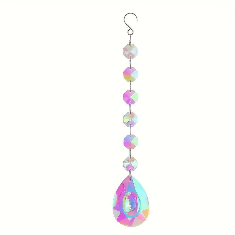 Crystal Suncatcher Window Hanging Rainbow Pendant Decor