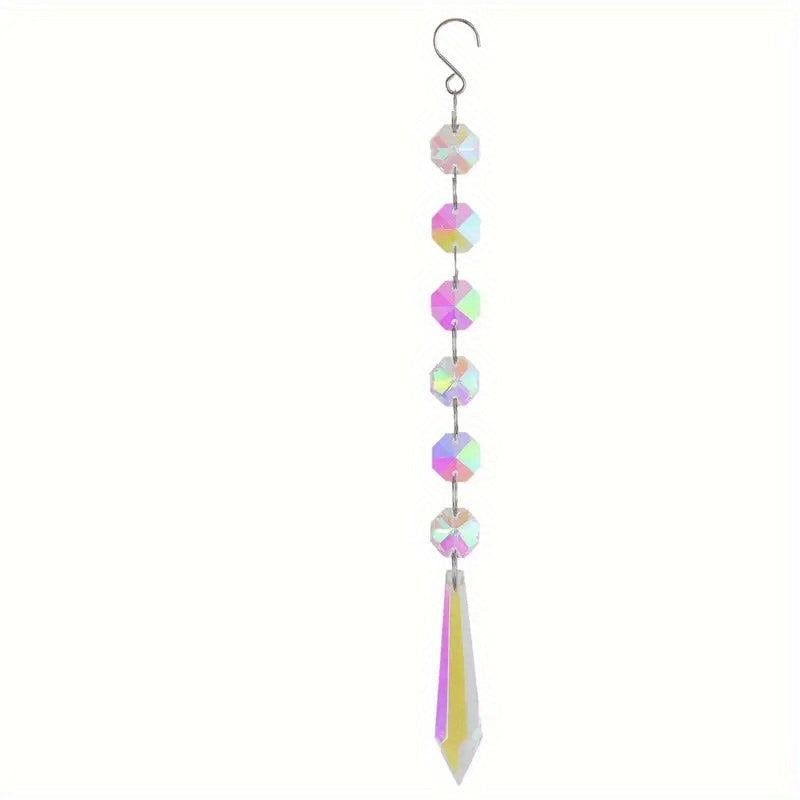 Crystal Suncatcher Window Hanging Rainbow Pendant Decor