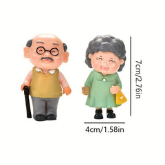 Resin Couple Figurine Statues Outdoor Decor