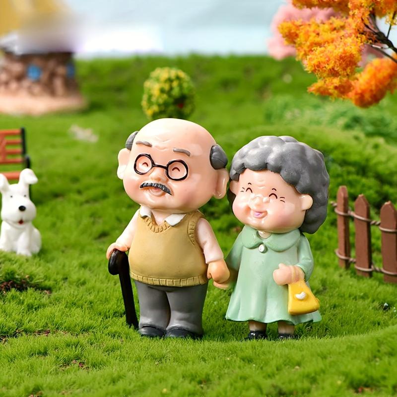 Resin Couple Figurine Statues Outdoor Decor
