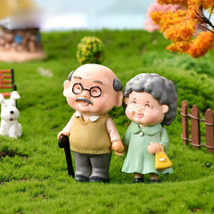 Resin Couple Figurine Statues Outdoor Decor