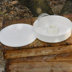 Bee Feeding Device Round Top Water Feeder Beehive