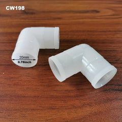 5pcs Water Pipe Elbow Poultry Water Dispenser Accessories