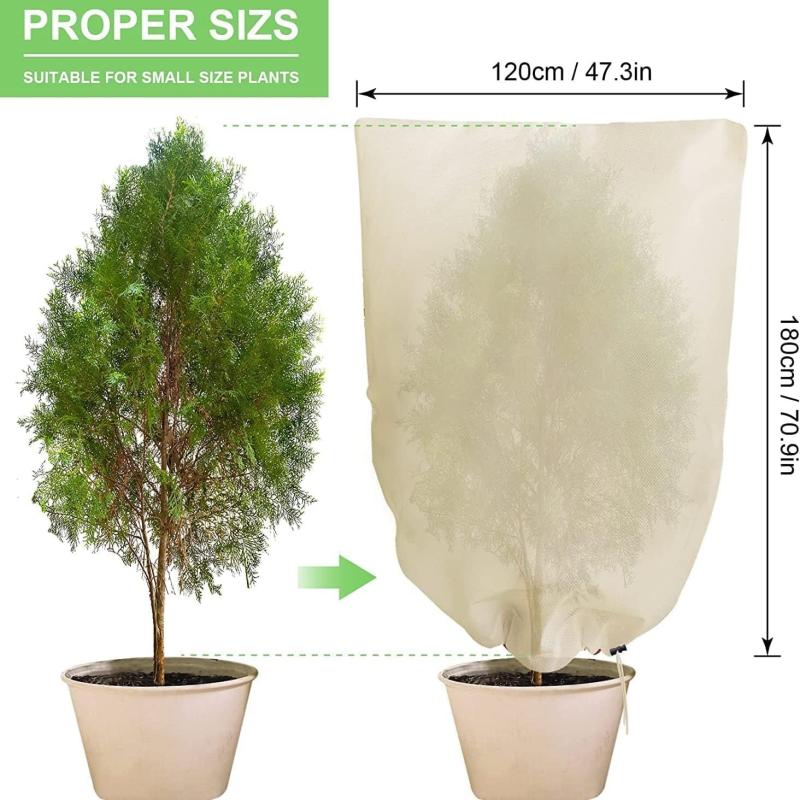 Plant Fleece Frost Protection Jackets - Winter Garden Cover Bag