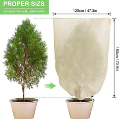 Plant Fleece Frost Protection Jackets - Winter Garden Cover Bag
