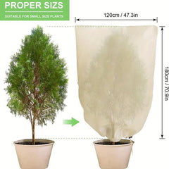 Plant Fleece Frost Protection Jackets - Winter Garden Cover Bag