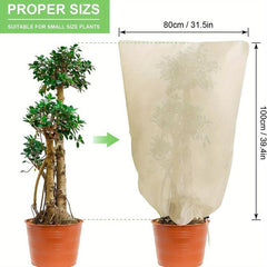 Plant Fleece Frost Protection Jackets - Winter Garden Cover Bag