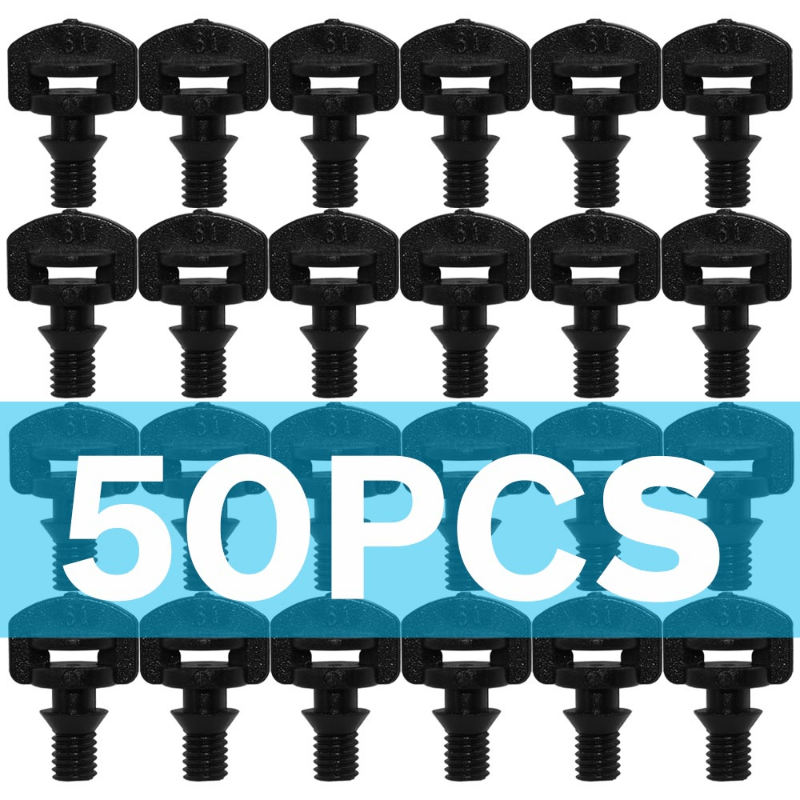 50pcs 360 Degree Barbed Micro Nozzles for Garden Irrigation
