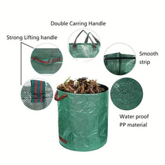 1pc Reusable Garden Garbage Bag 16 27 32 Gallon Garden Collection Bag