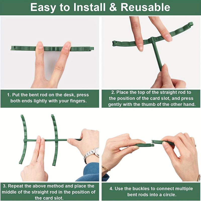 Plant Support Cage Garden Ring Stake For Tomato Climbing P