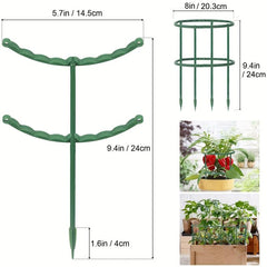 Plant Support Cage Garden Ring Stake For Tomato Climbing P
