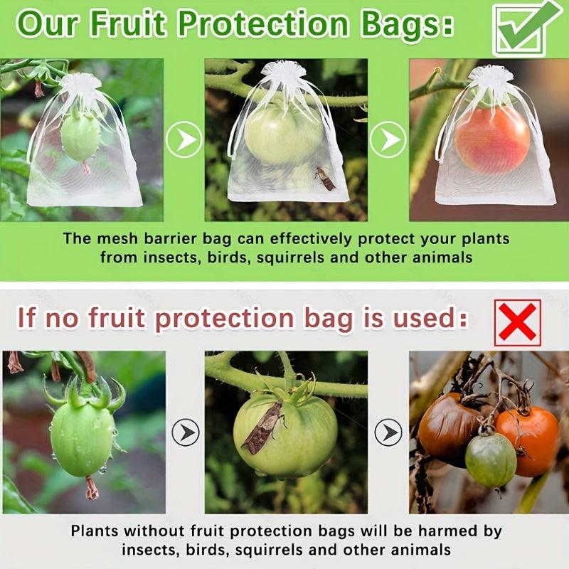 Fruit Protection Bags 10/20/30/50pcs Keep Garden Safe From Pests & Birds