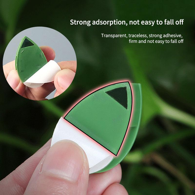 20pcs Invisible Plant Climbing Wall Fixture Vine Bracket Leaf Shape Fixed Buckle