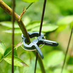 20pcs Plant Climbing Wall Fixer Leaf Type Vine Buckle Hook Rattan Clamp Fixator